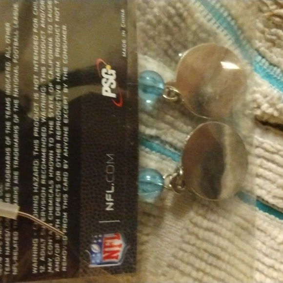 Brand New Miami Dolphins  dangle earrings - Picture 4 of 4